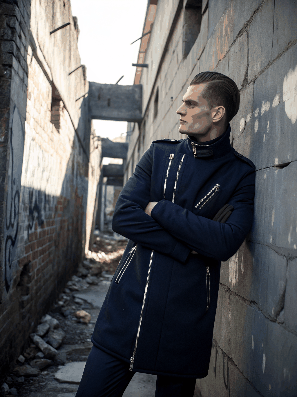 NE TIME streetwear collection editorial showcase
